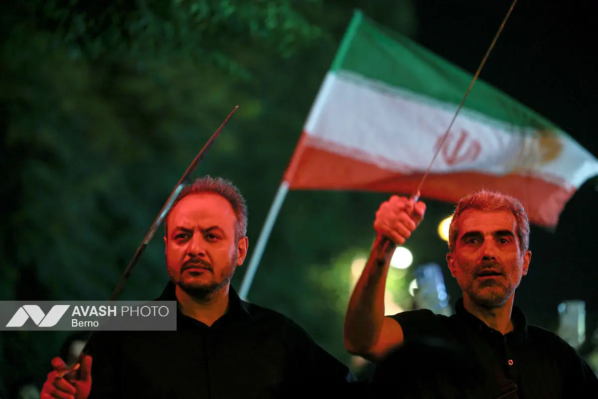 مراسم عزاداری مشق شمشیر