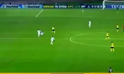 گل محمد عسگری به الحسین (سپاهان 2-0 الحسین اردن)