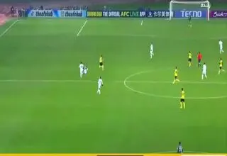 گل محمد عسگری به الحسین (سپاهان 2-0 الحسین اردن)