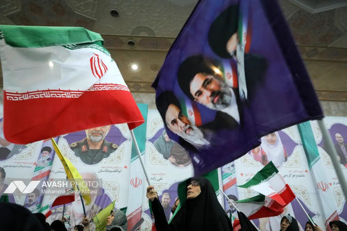 مراسم گرمیداشت شهدای جنگ رمضان و سالگرد شهدای اقتدار ایران