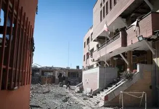 وضعیت مهرشهر کرج بعد از بمباران +فیلم