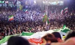 از میدان انقلاب تا قلب آمریکا؛ شبی که تهران برای «ایران» ایستاد