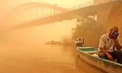 آلودگی هوا در ۱۱ شهر خوزستان