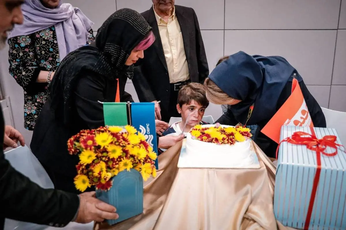 جشن تولد با طعم گریه/ فرزندان شهید باکری و همت در خانه سینما حقیقت 19