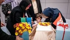 جشن تولد با طعم گریه/ فرزندان شهید باکری و همت در خانه سینما حقیقت 19