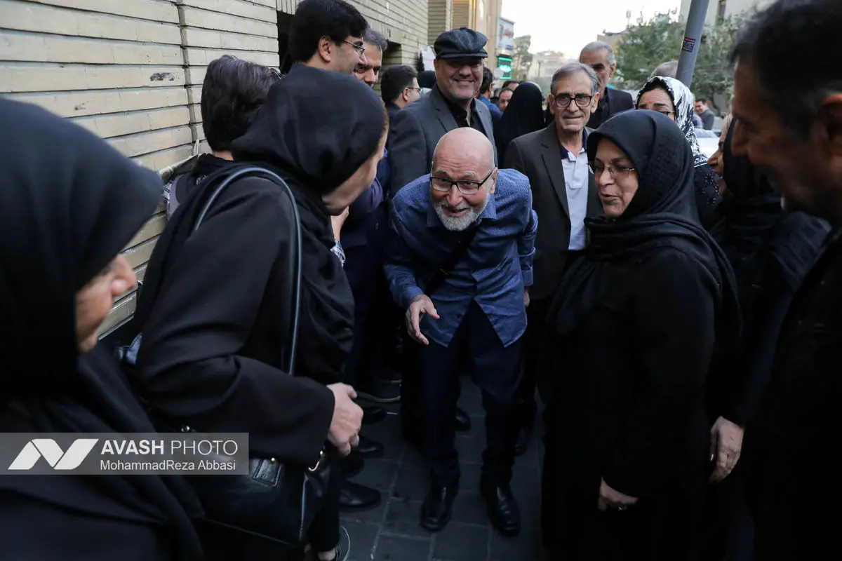 مراسم ترحیم سیدمحمد تاج‌زاده