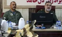 بازدید فرمانده نیروی هوایی ارتش از پایگاه هوایی برادران شهید دل حامد