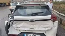 تصادف ۱۵۵ وسیله نقلیه در قزوین در پی بارش‌ باران