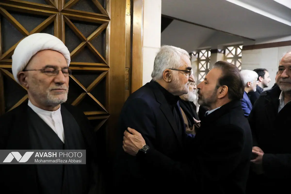 مراسم ترحیم اشرف بروجردی