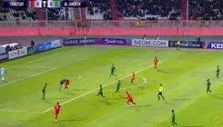 خلاصه بازی تراکتور 1 - الشرطه 0