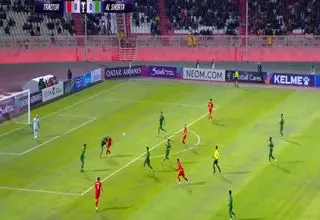 خلاصه بازی تراکتور 1 - الشرطه 0