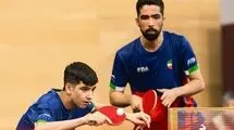 دو برادر تیم دوبل تنیس روی میز ایران را از مسابقات جهانی حذف کردند