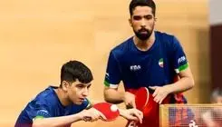 دو برادر تیم دوبل تنیس روی میز ایران را از مسابقات جهانی حذف کردند