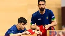 دو برادر تیم دوبل تنیس روی میز ایران را از مسابقات جهانی حذف کردند