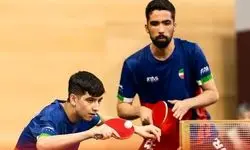 دو برادر تیم دوبل تنیس روی میز ایران را از مسابقات جهانی حذف کردند