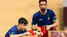 دو برادر تیم دوبل تنیس روی میز ایران را از مسابقات جهانی حذف کردند