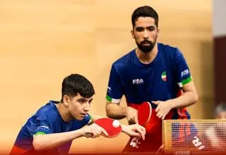 دو برادر تیم دوبل تنیس روی میز ایران را از مسابقات جهانی حذف کردند