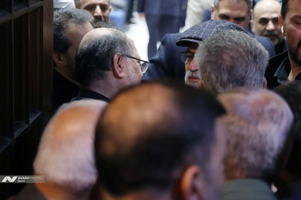 مراسم ختم والده محمد شریعتمداری مدیرعامل شرکت هلدینگ خلیج فارس