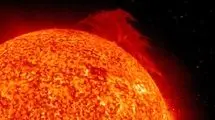 عکس روز ناسا از یک هیولای خورشیدی