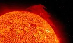 عکس روز ناسا از یک هیولای خورشیدی