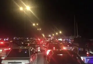 ترافیک سنگین در محورهای هراز، پردیس - تهران و قزوین- کرج/ هم‌اکنون