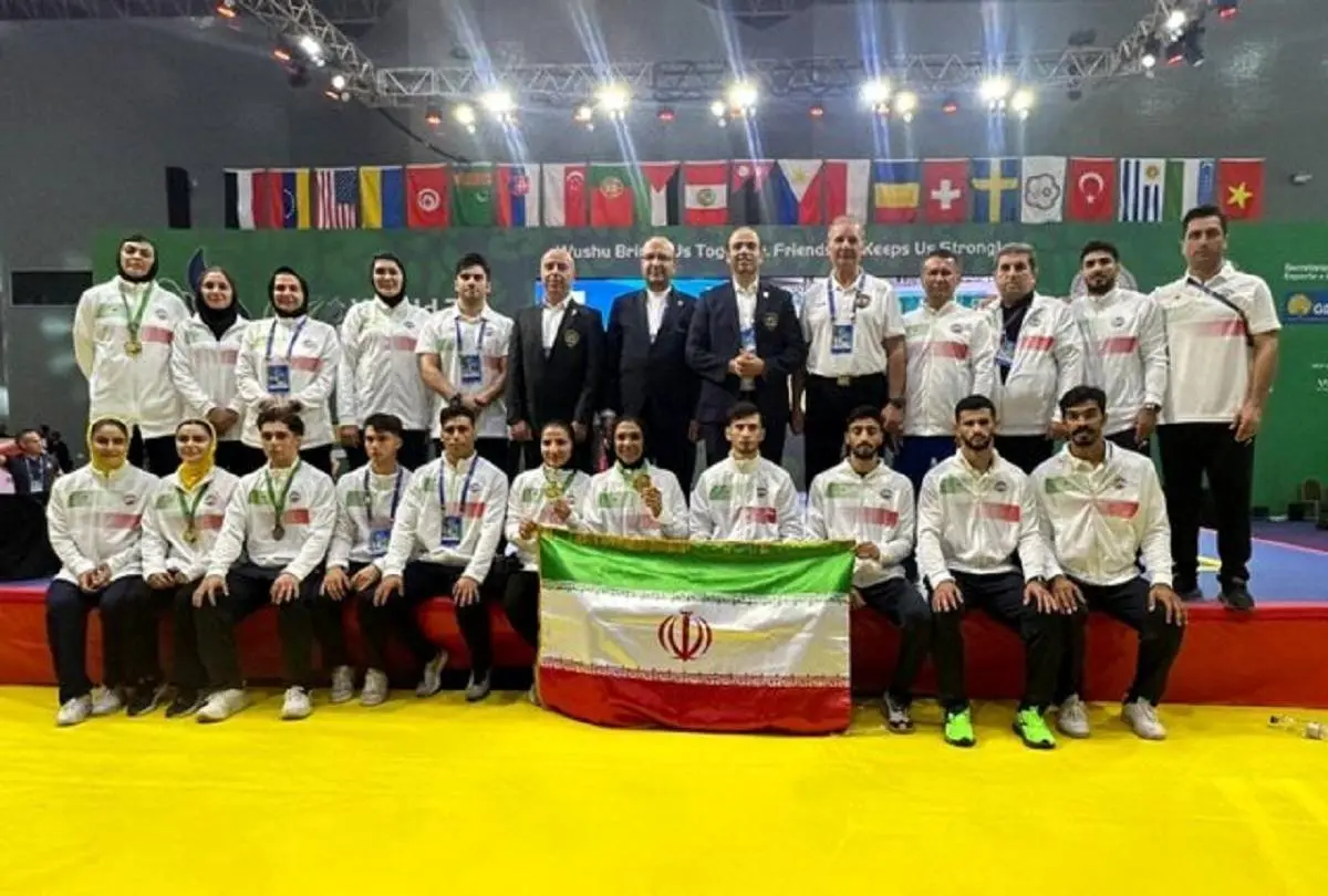 تیم ملی ووشوی ایران نایب قهرمان جهان شد