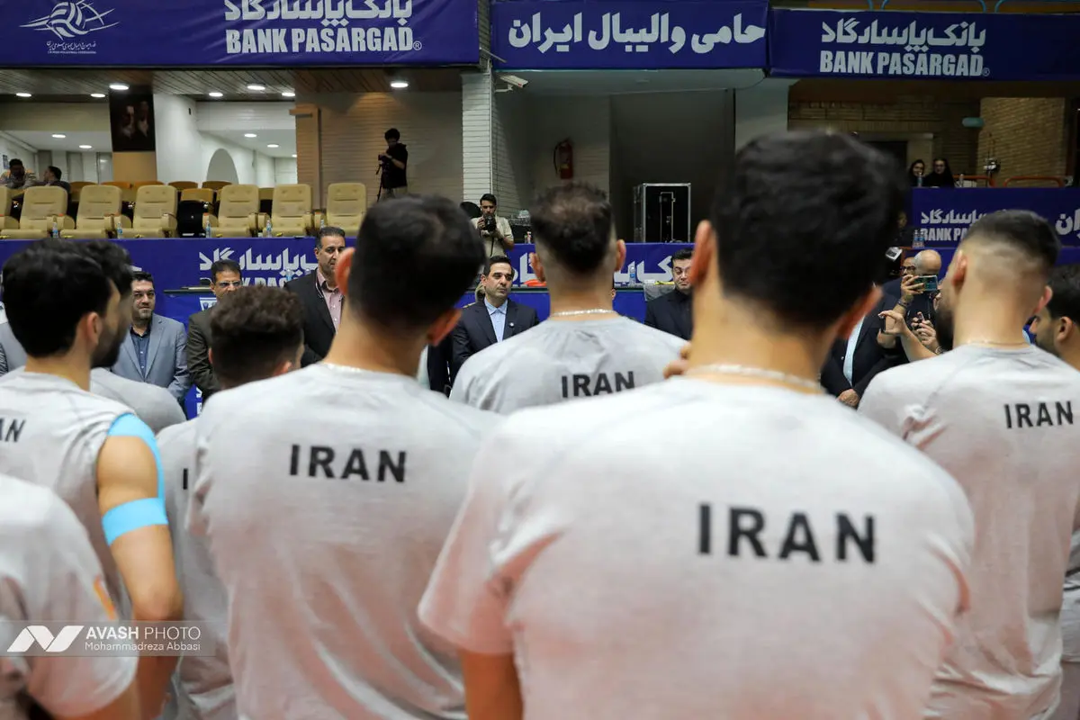 آخرین تمرین تیم ملی والیبال پیش از اعزام به مسابقات جهانی