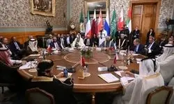 بیانیه ضد ایرانی کشورهای عربی حاشیه خلیج فارس و اردن