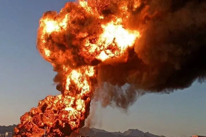 انهدام مهمات جنگی در آزادراه قم