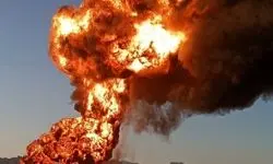 انهدام مهمات جنگی در آزادراه قم