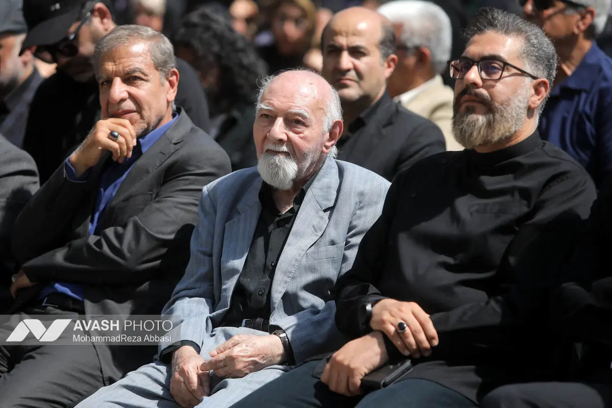 مراسم بدرقه پیکر بهروز رضوی