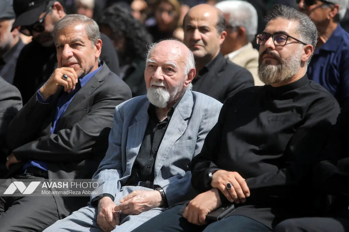 مراسم بدرقه پیکر بهروز رضوی
