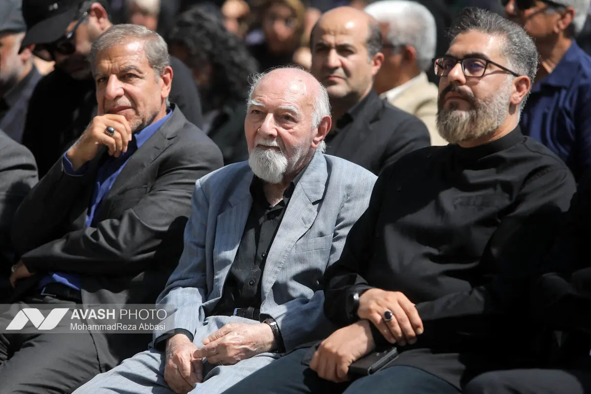 مراسم بدرقه پیکر بهروز رضوی