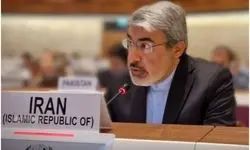 انتقاد نماینده ایران در شورای حقوق بشر از آمریکا بابت زیر پا گذاشتن تعهدات خود