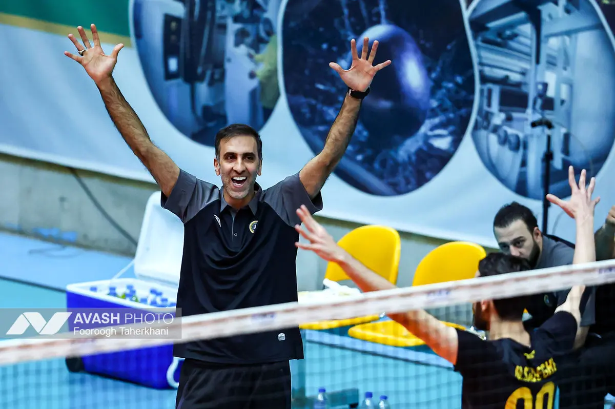 دیدار تیم های والیبال شهرداری ارومیه و سپاهان