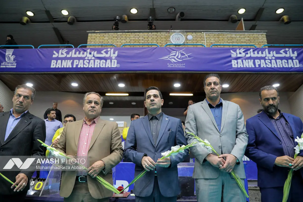 دیدار تیم های والیبال پیکان تهران و سایپا تهران