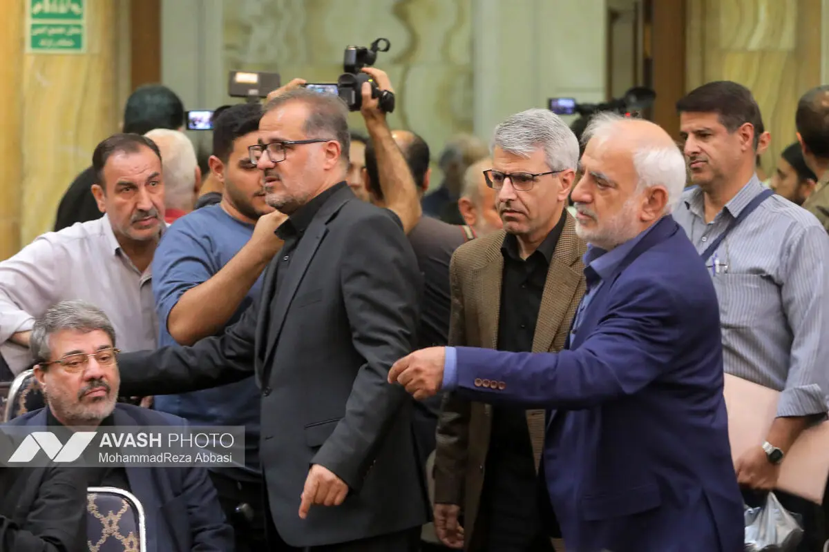 مراسم گرامیداشت شهید علی لاریجانی و فرزندش شهید مرتضی لاریجانی