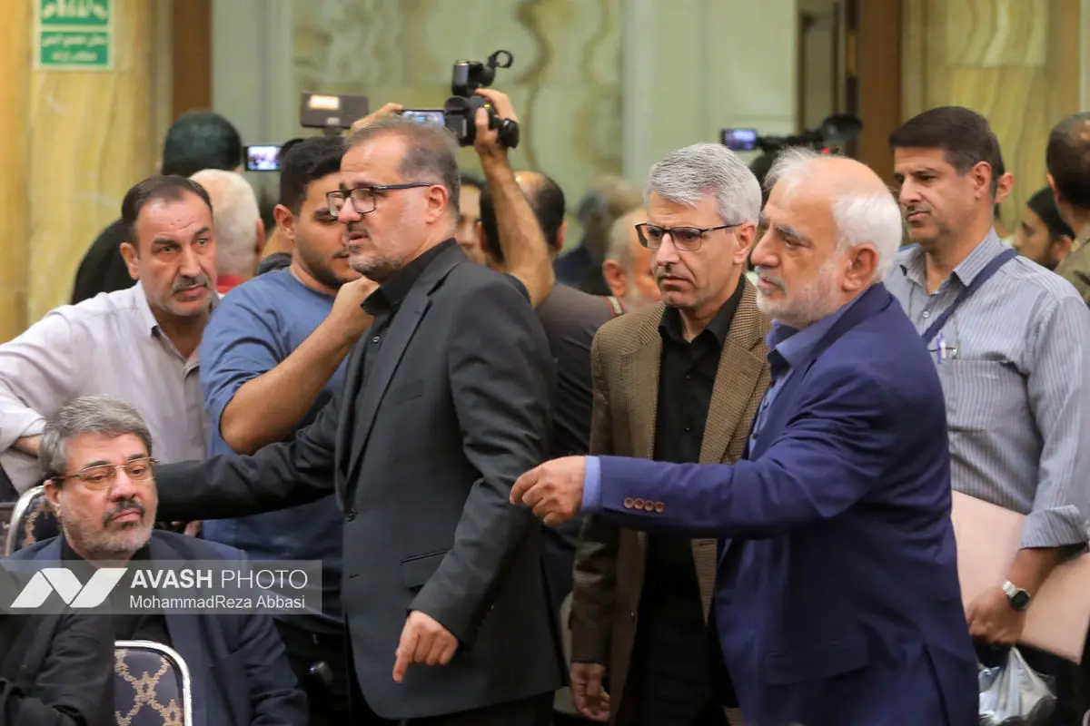 مراسم گرامیداشت شهید علی لاریجانی و فرزندش شهید مرتضی لاریجانی