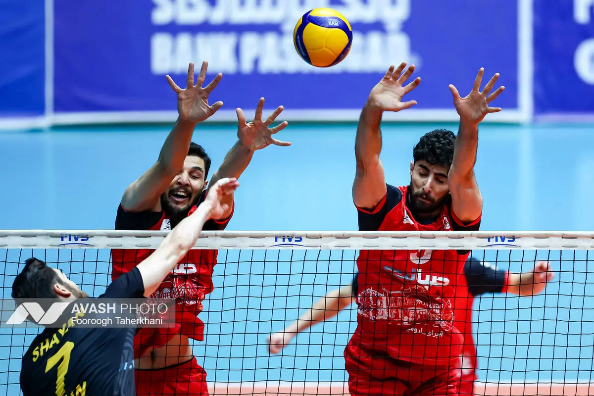 دیدار تیم های والیبال شهرداری ارومیه و سپاهان