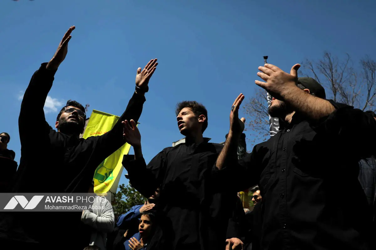 مراسم اربعین رهبر شهید انقلاب در تهران