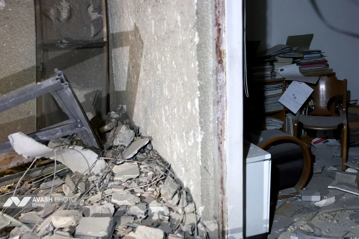 حمله موشکی آمریکایی - صهیونیستی به مناطقی از شمال تهران