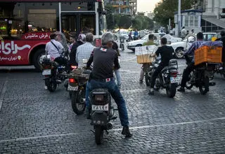 اعمال قانون ۶۴۰۰۰ موتورسیکلت در تهران