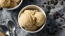 طرز تهیه بستنی قهوه خانگی با بافتی نرم و خامه‌ای