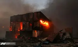 ادامه آواربرداری و تفحص در محل حادثه بندرعباس