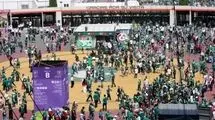 درگیری تلخ و شدید در افتتاحیه جام جهانی که تلویزیون هم نشان داد