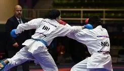 گلشادنژاد به مبارزه فینال کاراته صعود کرد