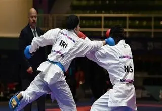 گلشادنژاد به مبارزه فینال کاراته صعود کرد