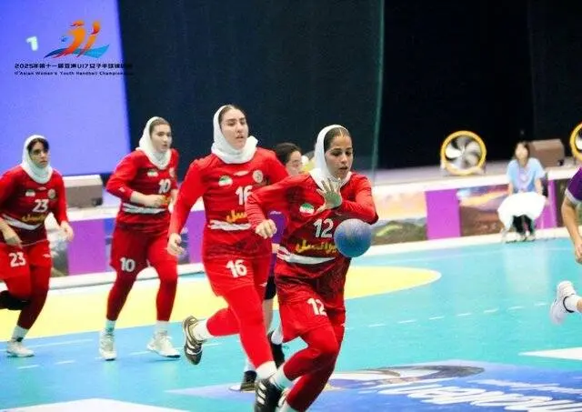 پنجمی دختران هندبال ایران در آسیا
