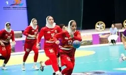 پنجمی دختران هندبال ایران در آسیا
