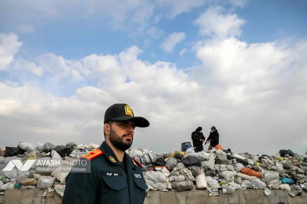 امحای ۲۰ تن مواد مخدر